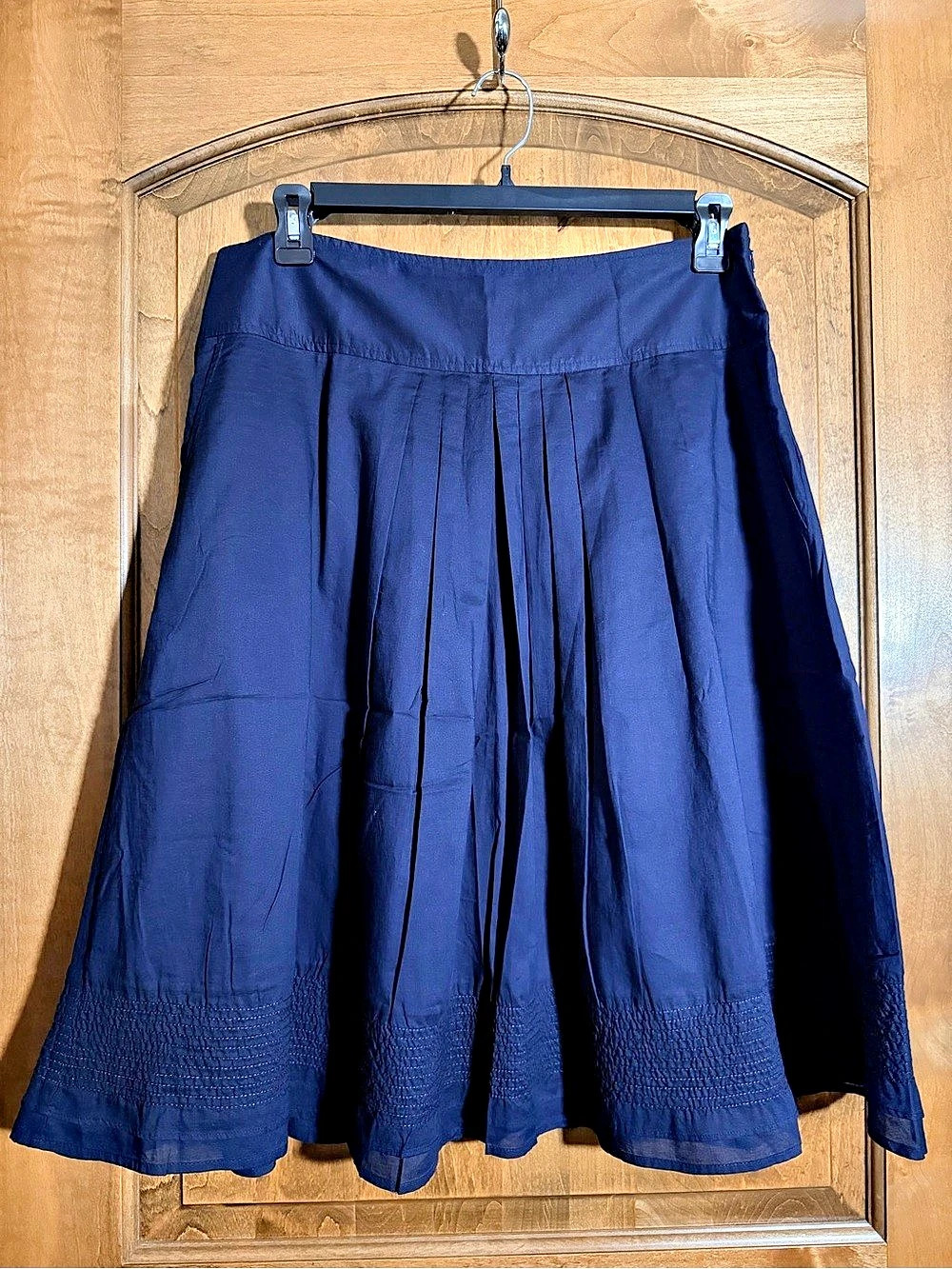 Banana Republic A-Line Skirt in Navy Blue Size 14